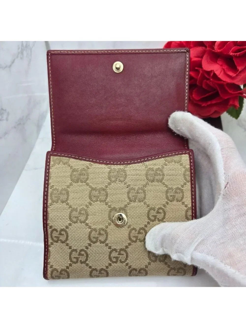 Gucci Bifold Wallet GG Canvas - Picture 13 of 15